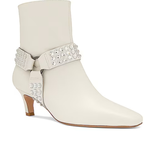 Raye Alvar Kitten Boot in Bone - Picture 7 of 10